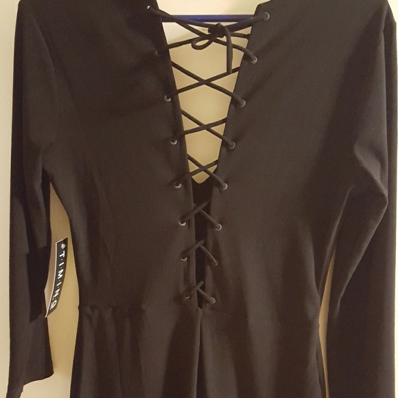 Black Bodycon Dress - Picture 6 of 6